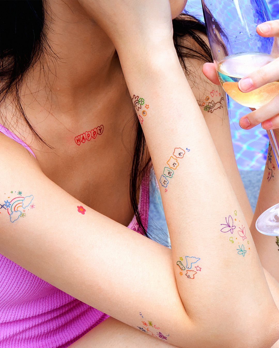 MIM - Temporary Tattoo Sticker