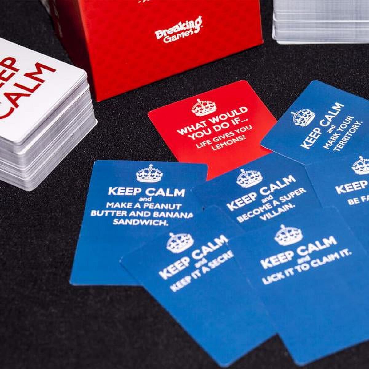 Keep Calm and Game On the Card Game - HDBK Singapore