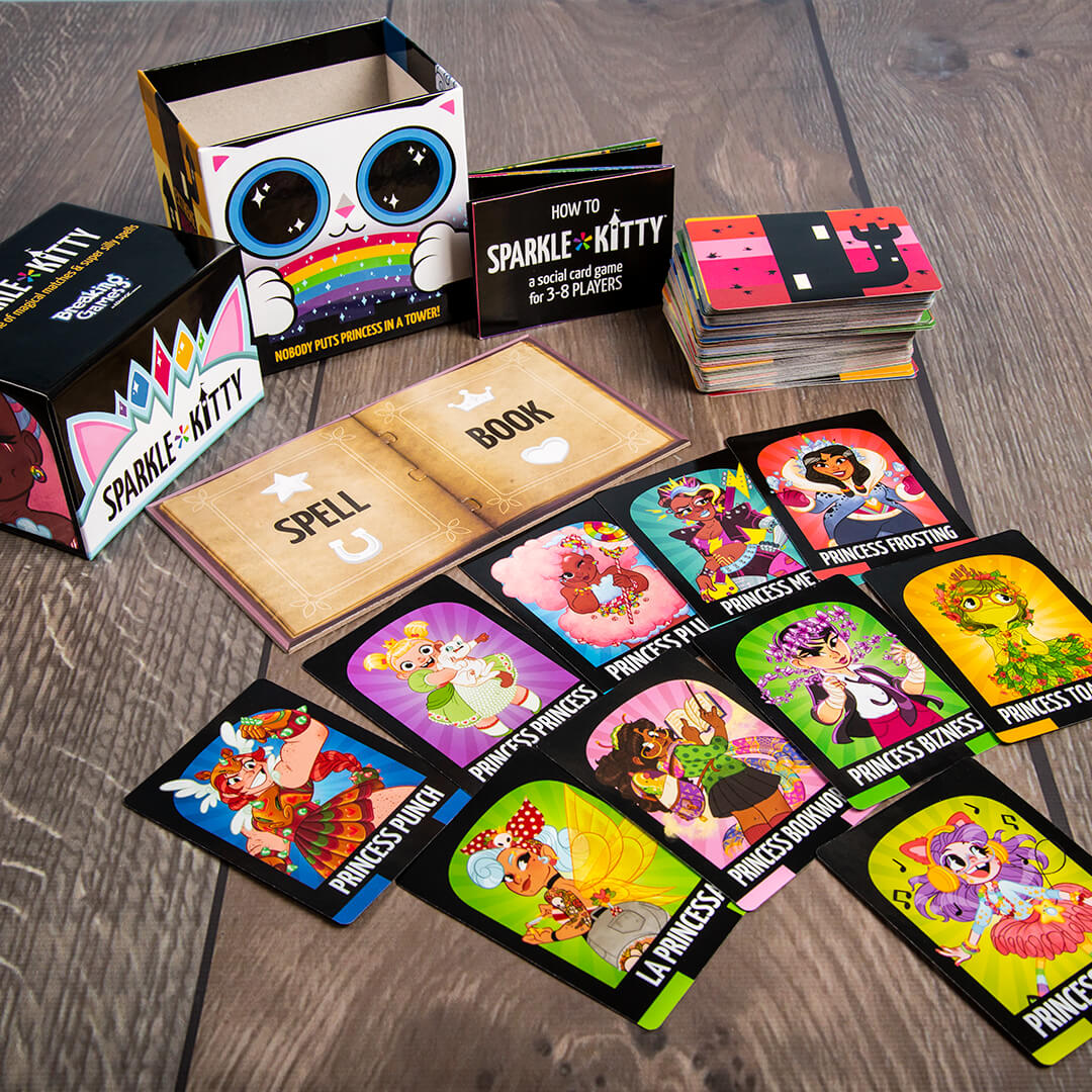 Sparkle*Kitty - Family-Friendly Pattern Recognition Card Game