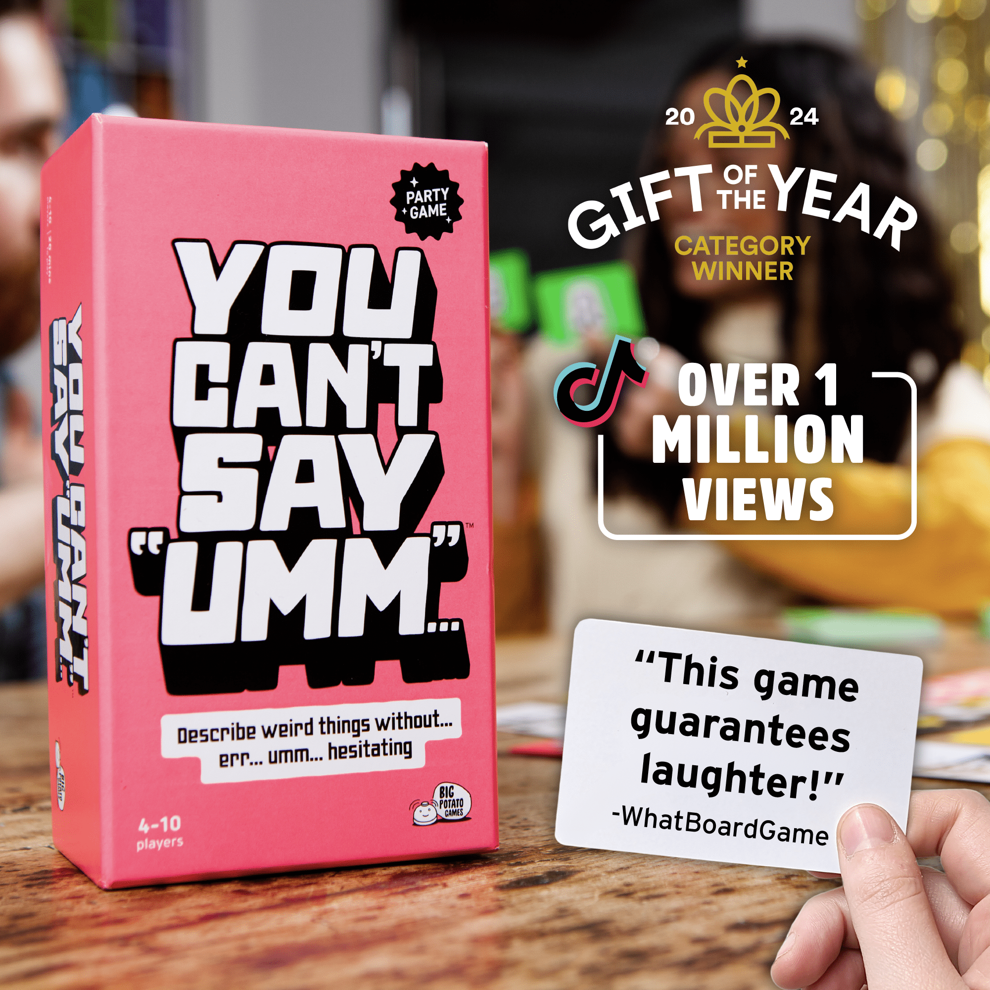 You Can't Say Umm - Party Game - HDBK Singapore