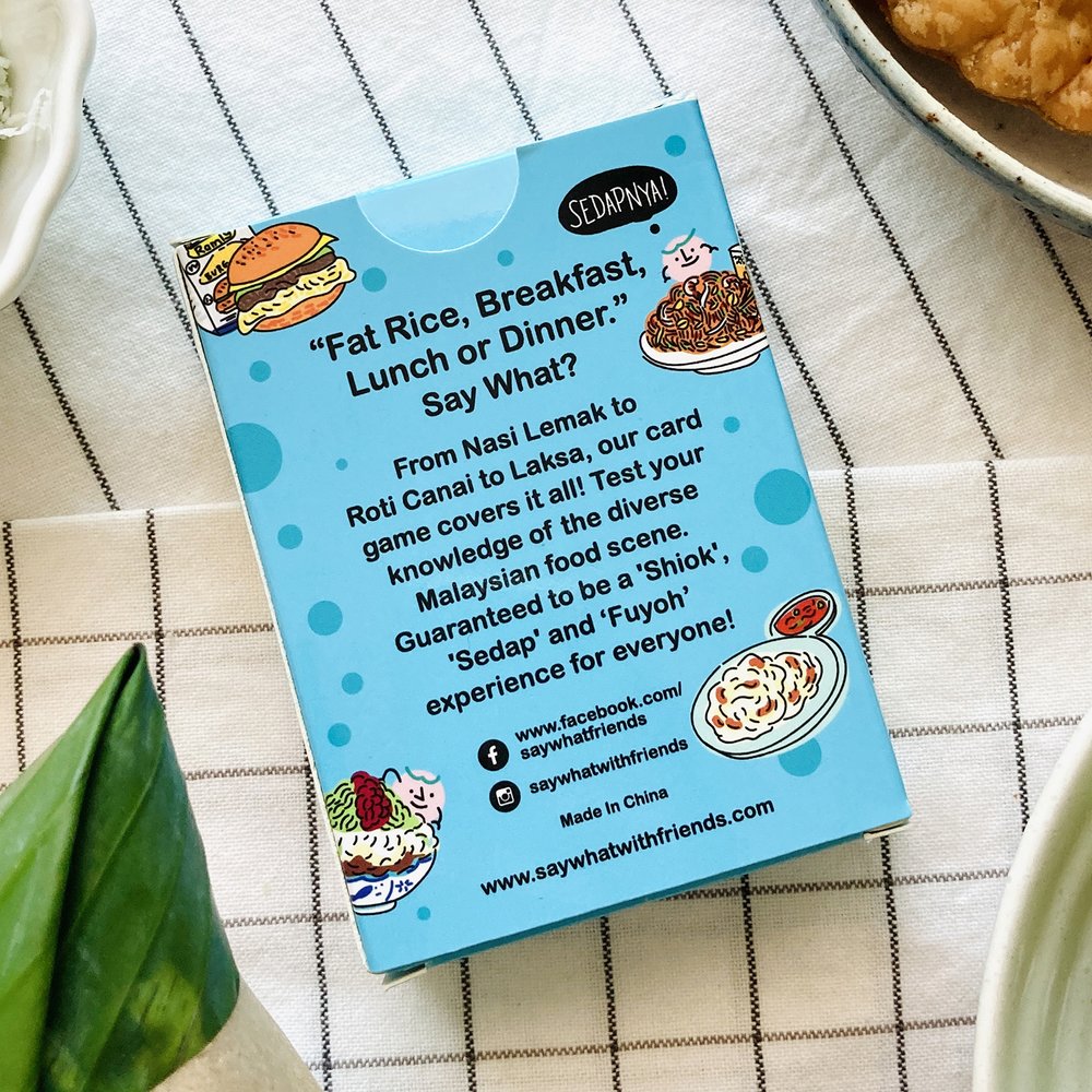 SAY WHAT? Malaysia's Sedap Food Card Game
