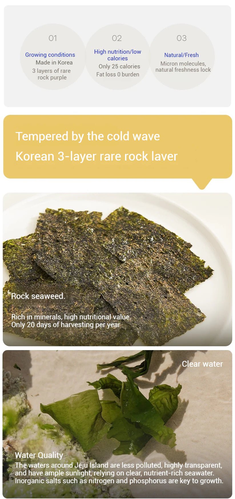 OSTTE Butter Garlic Seaweed – Healthy Guilt - Free Korean Snack - HDBK Official