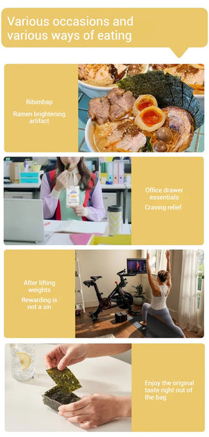 OSTTE Butter Garlic Seaweed – Healthy Guilt - Free Korean Snack - HDBK Official