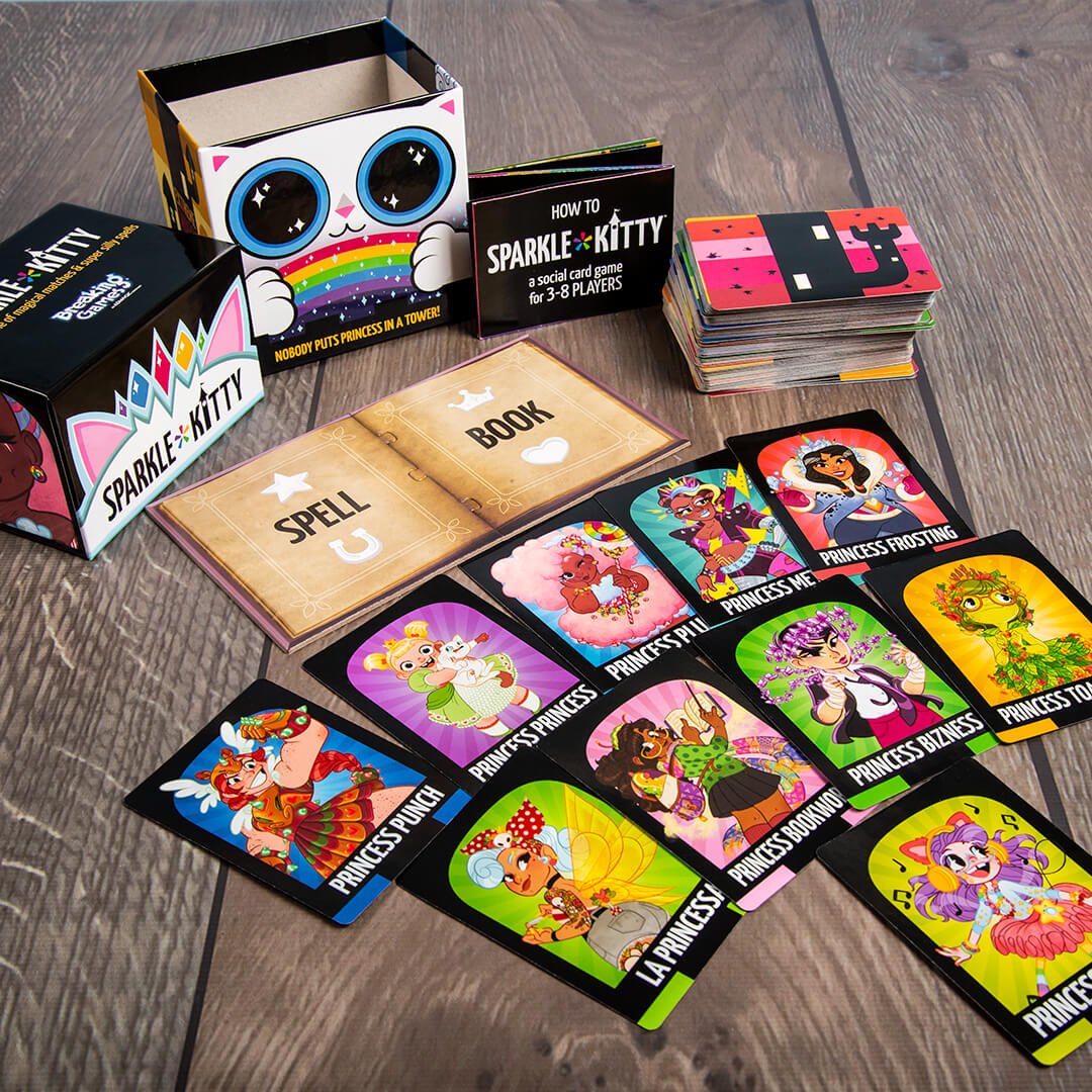 Sparkle*Kitty - Family - Friendly Pattern Recognition Card Game - HDBK Singapore